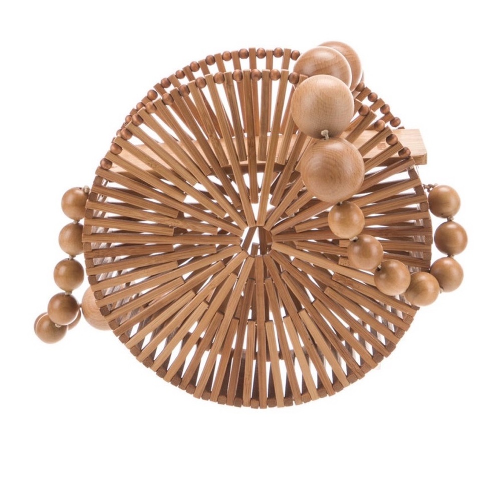 Cult Gaia Bead Bag - Bamboo
